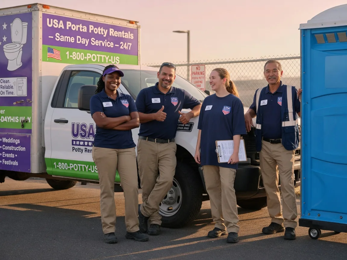 Porta Potty Rental company in Anna, TX